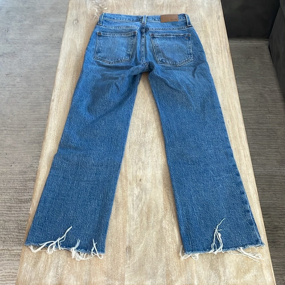 Madewell Cali Demi-Boot Jeans in Enmore Wash: Raw-Hem Edition - Picture 9 of 12